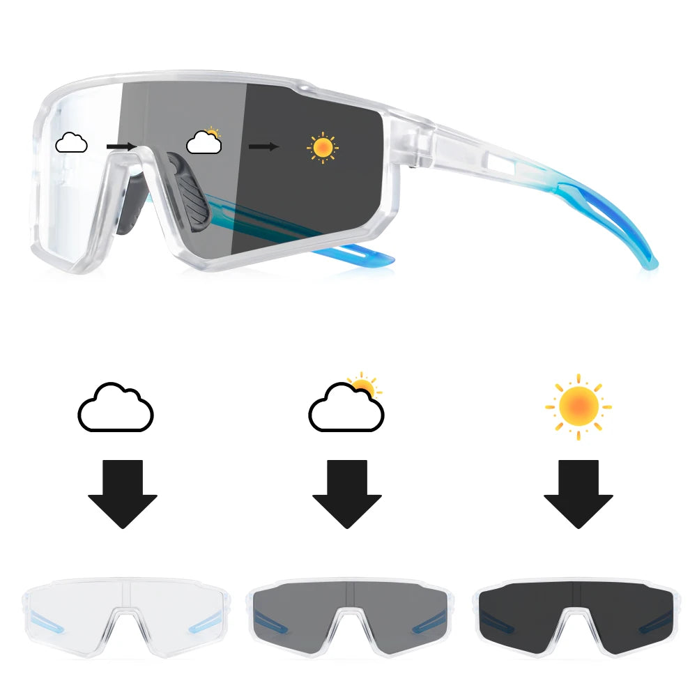 Vous faites du sport ? Plus  besoin de les enlever les lunettes. Grâce à leurs verres intelligents, elles s'adaptent automatiquement à la luminosité, s'assombrissant sous le soleil et s'éclaircissant à l'ombre.